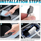 6PCS Upgraded Silicone Car Cup Holder Insert with Arc Leaf Design,Soft Cupholder Insert for Car to Reduce Cup Sliding & Shaking,Large Adhesive Backing Cups Holder Inserts for Cars - Image 5