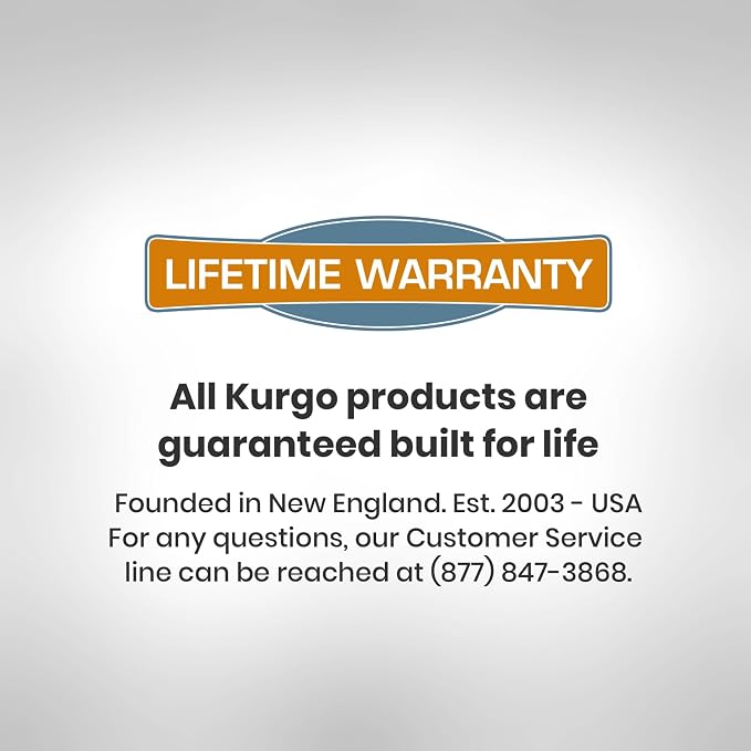 Kurgo Wander Bench Seat Cover, Dog Car Seat Protector, Waterproof & Stain-Resistant, Secure Fit, Charcoal Grey | Protects Bench Seats from Muddy Paws & Pet Hair, Waterproof, Stain Resistant, Secure Fit, For Cars & SUVs - Image 8