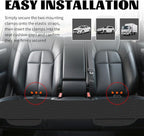 Car Bench Seat Cover with 2 Storage Slots,Breathable Backseat Car Covers to Protect Rear Seats from Dust/Scratches,Non-Slip Back Seat Cars Cover Fit for Most Cars/SUVs - Image 7