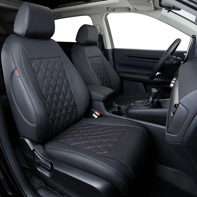 coverdream Custom Seat Covers for 2023-2026 Honda CR-V,Premium Faux Leather Car Seat Cover Set,Full Set Waterproof SUV Seat Protector,Armrest Covers Included by Coverdream