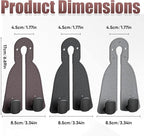 2 Pack Car Seat Back Double Hook, Headrest Hooks for Car, 2026 New Car Seat Back Organizer Storage Hook for Handbag, Purse, Coat Bags, and Accessories - Image 6