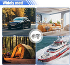 Car USB Type C Mini LED Light, Portable Automotive Ambient Lighting Decoration, Plug-in Car Atmosphere Lamp Kit, Universal Vehicle Interior LED Night Light for SUV, Truck, Party(4PCS) - Image 6