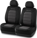 Skechers Memory Foam Seat Covers,Thick Cool Touch Fabric Seat Covers,Front Seat Covers Airbag Compatible,Automotive Comfort Protection for Most Cars,Vans,Trucks,SUV,Floor Grey by Unknown
