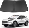 Front Windshield Sun Shade Foldable Car Front Window Sun Shade Windshield Shade Custom Fit for 2020-2026 Ford Escape Block UV Rays Car Accessories Heat Keep Cooler by FannycCargoCover
