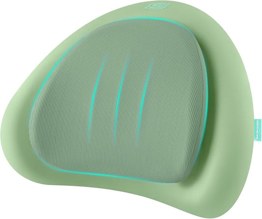 Skechers Lumbar Pillow Premium Memory Foam, Double-Layer-Office Chair Cushion for Tailbone Pain Relief,Butt Pillow for Office Chair,Car seat Cushion,Long Sitting Office Workers,and Car Drivers,Green by Unknown
