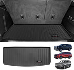 Custom for 2021-2025 2026 Chevy Tahoe/GMC Yukon (Not XL)/Cadillac Escalade (Not ESV) Cargo Mats Trunk Liner All Weather TPE Protection Mat Accessories (for 2021-2026 Chevy Tahoe/Yukon/Escalade) - Image 2