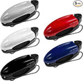 5 PCS Car Sun Visor Clips, Compact Auto Sunshade Sunglasses Clip Ticket Card Holder, Universal Sun Visor Organizer Eyeglasses Mount for Most Vehicles (Blue+Red+White+Black+Gray) by Unknown