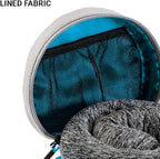 Go Travel Universal Travel Pillow Packer, Roll to Fit, Blue | Compatible with Most U-Shaped Memory Foam Neck Pillows, Perfect for Airplane, Bus, Car, and Train Journey, Travel Essentials - Image 3