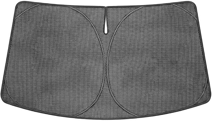 Proadsy Custom Fit Car Windshield Sun Shade for 2017-2026 Honda Ridgeline | Ice Crystal Micro-Refraction Blocks 99% UV, Drops Cabin Temp 54°F. Foldable Full Coverage for Summer Parking/Camping Privacy by Proadsy