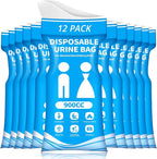 Disposable Urine Bag for Travel - 900ML Portable Pee Bags for Women Men 8/12/20/24/28 PCS Emergency Vomit Bags Urinal Toilet for Car Camping, Road Trip,Traffic Jam, Pregnant, Kid, Patient by HOKINETY