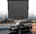 Custom for 2018-2022 Mitsubishi Outlander PHEV Cargo Mats Trunk Liner All Weather TPE Protection Mat Accessories (Only for 2018-2022 Mitsubishi Outlander PHEV) by Yonugli