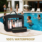 Clear Makeup Bag with Mini Cosmetic Bags,Travel Toiletry Bag for Women,Portable Cosmetic Bag Case, Transparent Waterproof Cosmetic Organizer Storage Bag for Women Men - Image 6