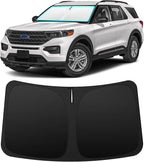 INSAUTO Custom Fit Windshield Sun Shade for Ford Explorer 2020-2026 | Foldable Front Window Sunshade Car Accessories, UV & Heat Reflector, Keeps Interior Cool, Includes Storage Bag by INSAUTO