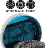 Go Travel Universal Travel Pillow Packer, Roll to Fit, Blue | Compatible with Most U-Shaped Memory Foam Neck Pillows, Perfect for Airplane, Bus, Car, and Train Journey, Travel Essentials - Image 5