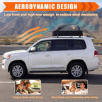 Sailnovo Rooftop Cargo Carrier roof Bag, 15 Cuft fit Cars with/Without Rack | Soft Waterproof Car Roof Bag,4 Tie-Down Straps, 4 Door Hooks,Foldable Car Top Carrier for Road Trip Camping Travel - Image 4