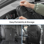 JOYTUTUS 3 in 1 Steering Wheel Eating Tray, Car Back Seat Laptop Desk, Multifunctional Office Bag, Car Work Table for Writing, Car Organizer for Kids, Commuters, Family - Image 6