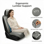 Fit for Camry Seat Covers Compatible with Toyota Camry 2012-2025 2026 - Waterproof Breathable Leather Automotive Seat Cushions Protector, Airbag Compatible,Only 2 Front seat Covers(Gray) - Image 7