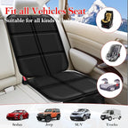 Meolsaek Car Seat Protector for Child Car Seat，Non-Slip Backing No Imprints | Durable Car Seat Mat 600D Fabric, Waterproof Car Seat Cover with Thick Pad - Image 7