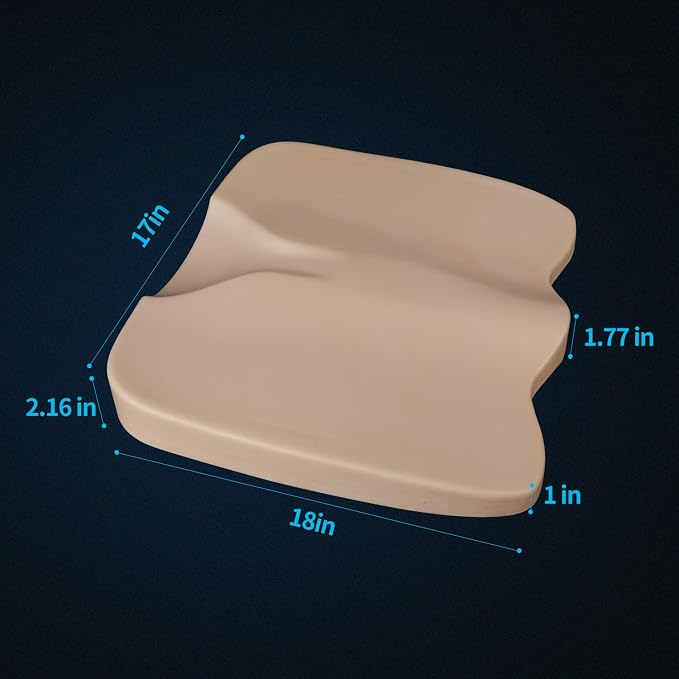 Car Seat Cushion, Comfort Memory Foam Seat Cushion for Driving - Image 8