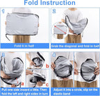 Windshield Sun Shade for 2022-2026 Refreshed Chevy Silverado 1500/GMC Sierra 1500, 2024-2026 Silverado/Sierra 2500HD 3500HD Front Windshiled Sun Visor UV Protection Foldable Sunshade - Image 9