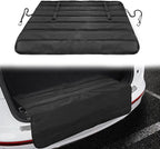 Universal Foldable Car Trunk Bumper Guard Mat Rear Bumper Protector, SUV Cargo Liner Floor Mat Liner Floor Mat Prevent Scratches, 31.4 x 25.2 Inch by Vrasly