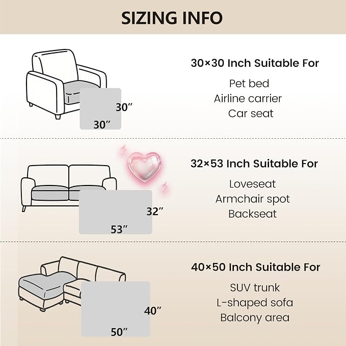 gogobunny 3X Stronger Waterproof Pet Blanket, Scratch Proof Furniture Protector for Dogs Cats, Reversible Cover 32x53 Inch, Dark Pink/Light Pink - Image 6