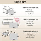 gogobunny 3X Stronger Waterproof Pet Blanket, Scratch Proof Furniture Protector for Dogs Cats, Reversible Cover 32x53 Inch, Dark Pink/Light Pink - Image 6