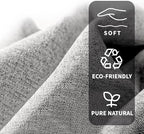 coverdream Full Set Cloth Seat Covers Custom Fit for Subaru Forester 2014 2015 2016 2017 2018,Fully Covered,UV Resistant,Breathable Fabric Car Seat Protector(Gray) - Image 7
