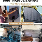 Living in a Bubble Insulated Blackout Front Window Covers (Pair) for Mercedes Sprinter Van Year 2019-2026, VS30 - Image 6