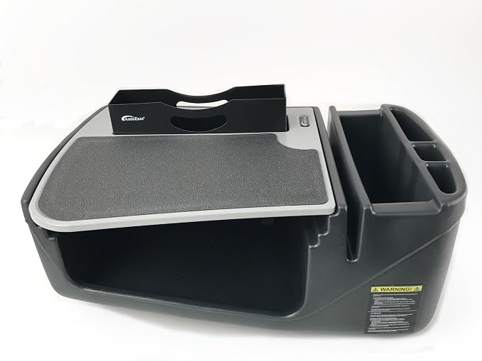 AutoExec Efficiency FileMaster Car Desk for Your Vehicle Workstation and Mobile Office, Grey - Image 8