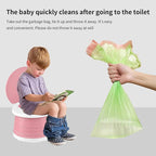 SunnySmile,Travel Potty,Car Potty for Toddler,Portable Toilet for Kids | Portable Toilet for Kids with 45 Liners,for Toddler Travel, Camping, Foldable, Indoor/Outdoor Use - Image 3