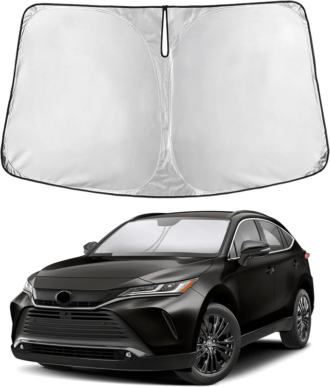 EcoNour Windshield Sunshade Compatible for Chevy Captiva Sport 2012-2015 | Sun Visor for Front Windshield & Window Sun Shade Cover, UV Heat Blocker & Protector, Car Accessories by EcoNour