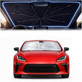 Car Windshield Sun Shade Umbrella for Toyota 86 2017-2026 | Custom Fit For Toyota 86 2017-2020/Toyota GR86 2022-2026/Scion FR-S 2013-2016 ,Easy Install,UV Protection & Heat Reflective by Unknown