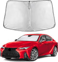 Autovir Windshield Sun Shade Fit for 2014-2024 2025 2026 Lexus is 300-350 | Sunshade, Front Car Window Shades Sun Visor, Blocks UV Rays & Heat, Car Accessories by Autovir