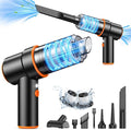 KMM Handheld Car Vacuum Cleaner, 11000PA Hand Held Vacuum & Air Duster | Strong Suction, Cordless, 120W High Power, Portable, Multi-Nozzles & LED Light, for Home, Car, Office by KMM
