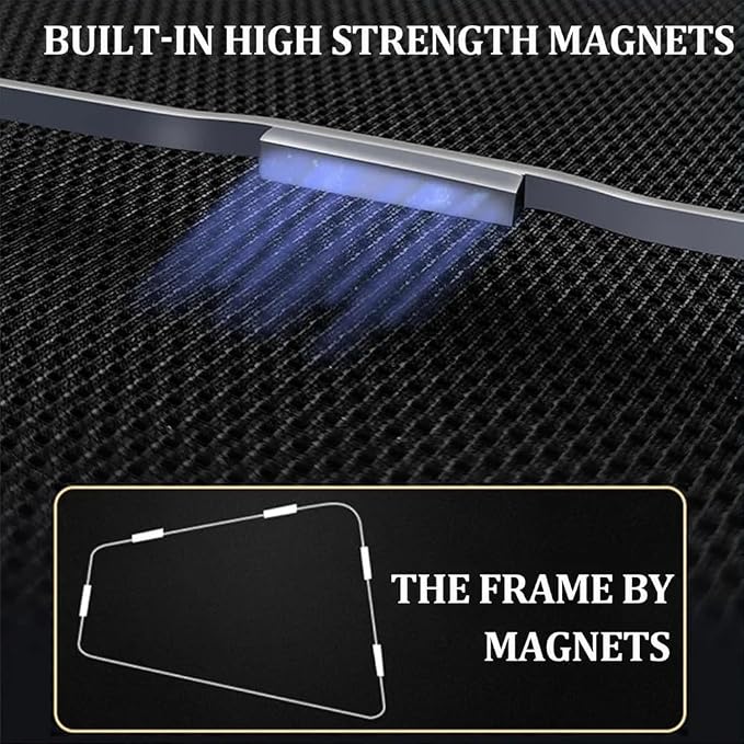 FEISHILINIYA Magnetic Car Side Window Sunshades for Toyota for Corolla (2020-2025) Built-in Magnets Rear Passenger Privacy Auto Windows Sun Shade for Corolla 12TH Accessories - Image 8
