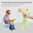 SunnySmile,Travel Potty,Car Potty for Toddler,Portable Toilet for Kids | Portable Toilet for Kids with 45 Liners,for Toddler Travel, Camping, Foldable, Indoor/Outdoor Use - Image 3