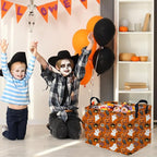 Halloween Ghost thriller basket,Empty Halloween basket,Horror and thriller decor,Trick or Treat Box for Boys and Girls,Horror decor(Spider ghost) - Image 4