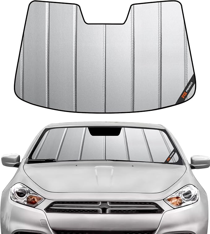 Pigenius Windshield Sunshade for Dodge Dart 2013-2016 Front Window Shade - Safeguard by Pigenius