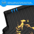 Cartist Custom Fit for Anti-Slip Cargo Liner GLK Odorless High Side 3D Trunk Floor Mat for Mercedes-Benz GLK 2008-2015 - Image 3