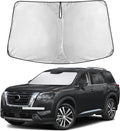 Autovir Windshield Sun Shade Fit for 2022-2024 2025 2026 Nissan Pathfinder | Sunshade, Front Car Window Shades Sun Visor, Blocks UV Rays & Heat, Car Accessories by Autovir