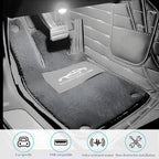 Car Interior LED Lights, 4 in 1 Bright Vehicle Ambient Neon Light Kit with DC 5V USB Port, Automotive Under Dash Decoration Night Lamp, Universal for RV, Truck, Sedan (White) - Image 6