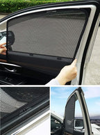 Bwen Car Sun Shade Fit for Honda CRV 2017-2022, Magnetic Side Window Shades for CRV, Custom Fit Car Shades for Side Window for Blocks UV Rays Sun Protection for Camping, 4 pcs,Black - Image 5