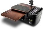 AutoExec GripMaster Car Desk for Your Vehicle Workstation and Mobile Office, Mahogany with 400 watt Power Inverter and Phone Mount by AutoExec