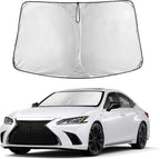 Autovir Windshield Sun Shade Fit for 2019-2023 2024 2025 Lexus ES | Sunshade, Front Car Window Shades Sun Visor, Blocks UV Rays & Heat, Car Accessories by Autovir