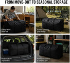 YiKitHom Extra Large Storage Duffle Bag for Travel, Orange Oversized Giant Big Traveling Duffle Bag - Image 7