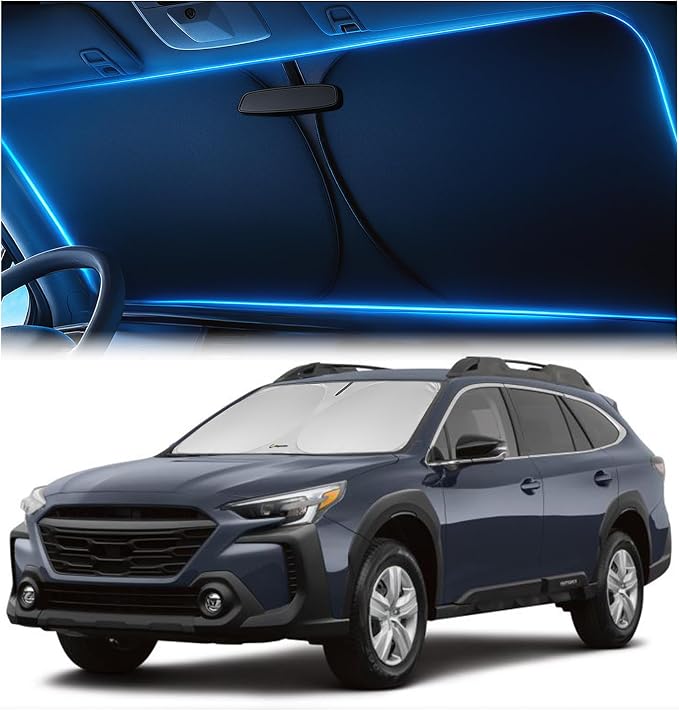 Magnelex Windshield Sun Shade for Subaru Outback 2020 2021 2022 2023 2024 2025, Foldable Car Window Sunshade, Heat & UV Visor Cover, Reflective Front Shades Accessories by Magnelex
