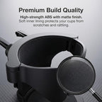 Car Cup Holder, Stable Cup Holder Expander for Car Air Vents, Car Ashtray Holder, Suitable for Sedans SUVs Trucks with Horizontal Blade Vents (Black) - Image 6