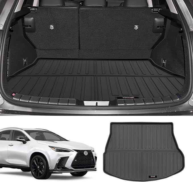 Custom for 2022-2026 Lexus NX & NX Hybrid NX250 NX350 NX350h NX450h+ Cargo Mats Trunk Liner All Weather TPE Protection Mat Accessories (for 2022-2026 Lexus NX) - Image 2