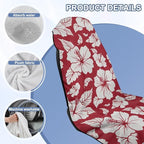 Horeset Hibiscus Flower Car Seat Towel Covers Anti-Slip Car Seat Cover Protection Washable Vehicle Seat Protectors Easy Installation Machine Washable for Trucks SUV - Image 8